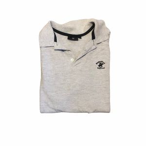 Men’s medium gray polo